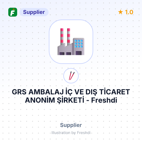 GRS AMBALAJ İÇ VE DIŞ TİCARET ANONİM ŞİRKETİ – summary card, no photo uploaded yet