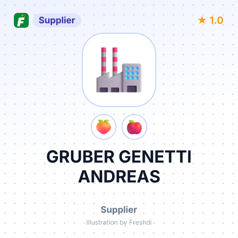 GRUBER GENETTI ANDREAS – summary card, no photo uploaded yet