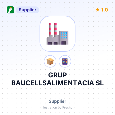GRUP BAUCELLSALIMENTACIA SL – summary card, no photo uploaded yet