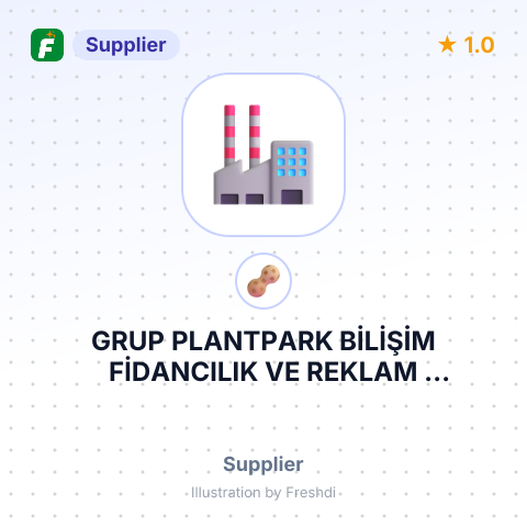 GRUP PLANTPARK BİLİŞİM FİDANCILIK VE REKLAM HİZMETLERİ SANAYİ TİCARET LİMİTED ŞİRKETİ – summary card, no photo uploaded yet
