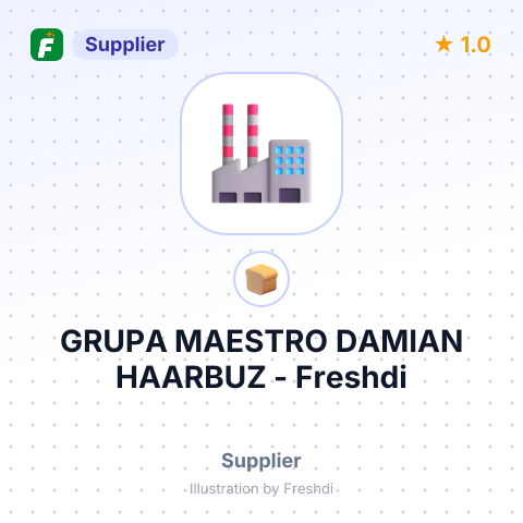 GRUPA MAESTRO DAMIAN HAARBUZ – summary card, no photo uploaded yet