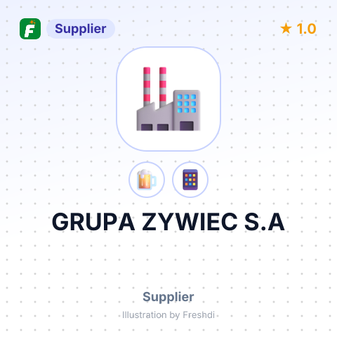 GRUPA ZYWIEC S.A – summary card, no photo uploaded yet