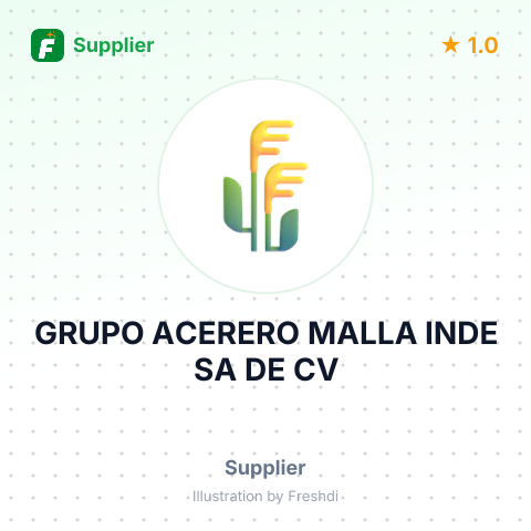 GRUPO ACERERO MALLA INDE SA DE CV – summary card, no photo uploaded yet