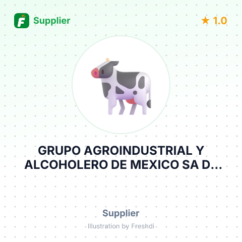 GRUPO AGROINDUSTRIAL Y ALCOHOLERO DE MEXICO SA DE CV – summary card, no photo uploaded yet
