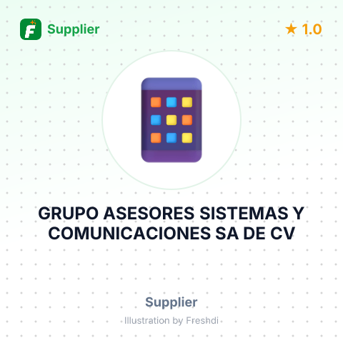 GRUPO ASESORES SISTEMAS Y COMUNICACIONES SA DE CV – summary card, no photo uploaded yet