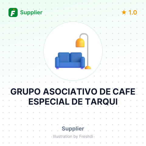GRUPO ASOCIATIVO DE CAFE ESPECIAL DE TARQUI – summary card, no photo uploaded yet
