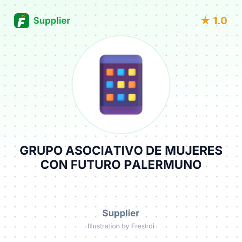 GRUPO ASOCIATIVO DE MUJERES CON FUTURO PALERMUNO – summary card, no photo uploaded yet