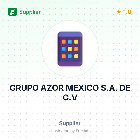 GRUPO AZOR MEXICO S.A. DE C.V – summary card, no photo uploaded yet