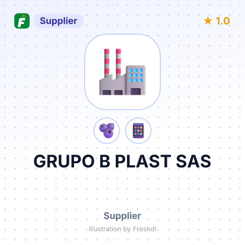 GRUPO B PLAST SAS – summary card, no photo uploaded yet