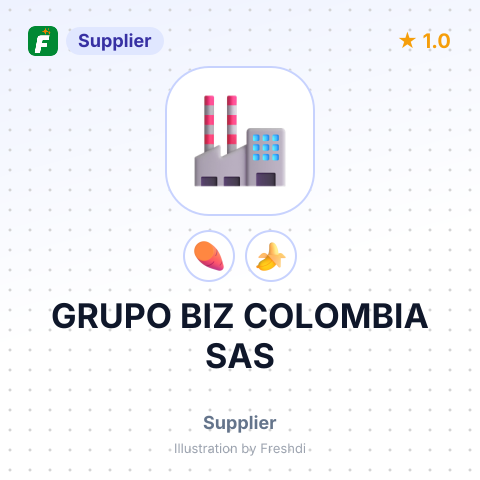 GRUPO BIZ COLOMBIA SAS – summary card, no photo uploaded yet