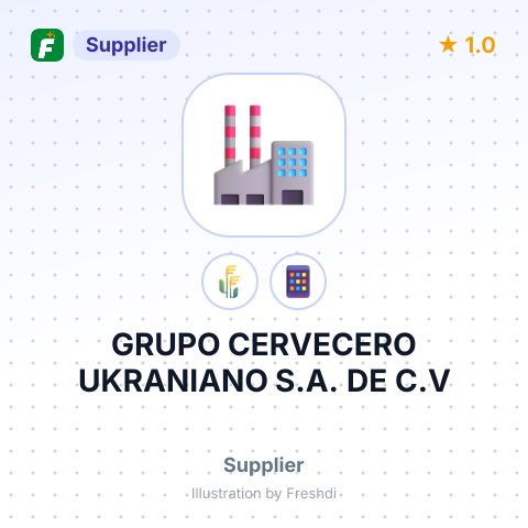 GRUPO CERVECERO UKRANIANO S.A. DE C.V – summary card, no photo uploaded yet