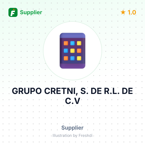 GRUPO CRETNI, S. DE R.L. DE C.V – summary card, no photo uploaded yet