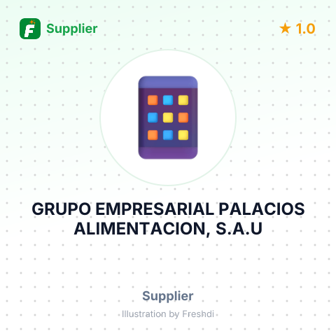 GRUPO EMPRESARIAL PALACIOS ALIMENTACION, S.A.U – summary card, no photo uploaded yet