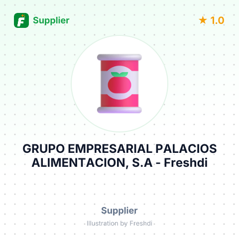 GRUPO EMPRESARIAL PALACIOS ALIMENTACION, S.A – summary card, no photo uploaded yet