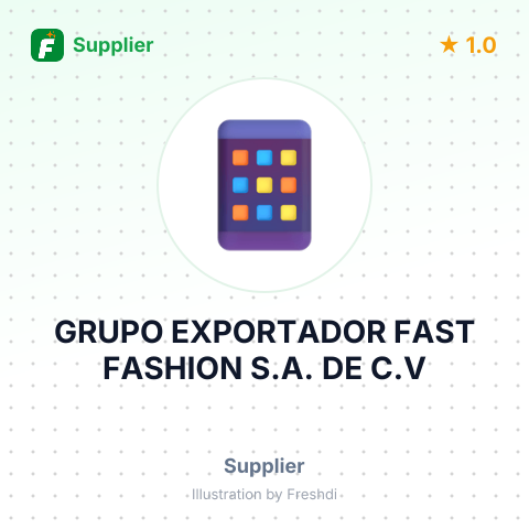 GRUPO EXPORTADOR FAST FASHION S.A. DE C.V – summary card, no photo uploaded yet