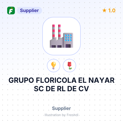 GRUPO FLORICOLA EL NAYAR SC DE RL DE CV – summary card, no photo uploaded yet