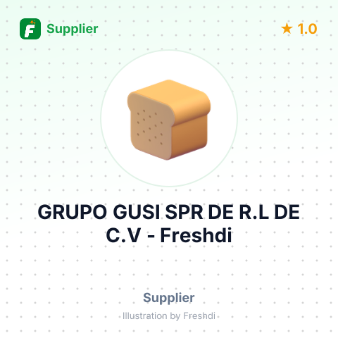 GRUPO GUSI SPR DE R.L DE C.V – summary card, no photo uploaded yet
