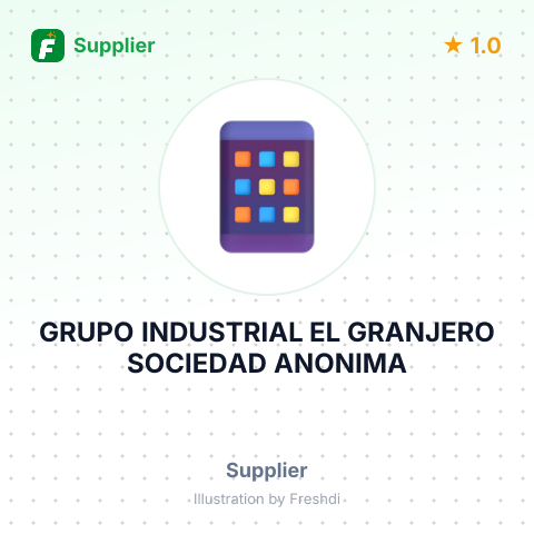 GRUPO INDUSTRIAL EL GRANJERO SOCIEDAD ANONIMA – summary card, no photo uploaded yet