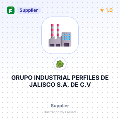 GRUPO INDUSTRIAL PERFILES DE JALISCO S.A. DE C.V – summary card, no photo uploaded yet