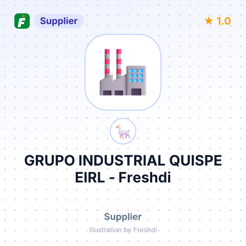 GRUPO INDUSTRIAL QUISPE EIRL – summary card, no photo uploaded yet
