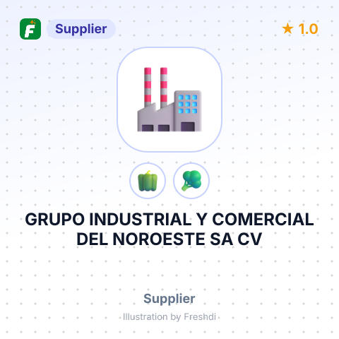 GRUPO INDUSTRIAL Y COMERCIAL DEL NOROESTE SA CV – summary card, no photo uploaded yet