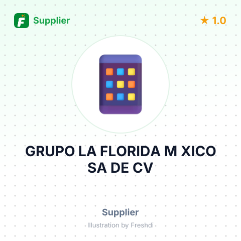 GRUPO LA FLORIDA M XICO SA DE CV – summary card, no photo uploaded yet