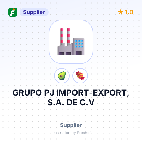 GRUPO PJ IMPORT-EXPORT, S.A. DE C.V – summary card, no photo uploaded yet