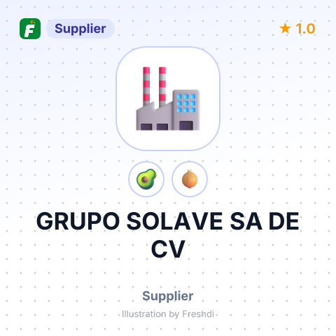GRUPO SOLAVE SA DE CV – summary card, no photo uploaded yet
