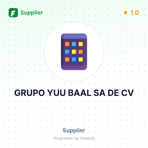 GRUPO YUU BAAL SA DE CV – summary card, no photo uploaded yet