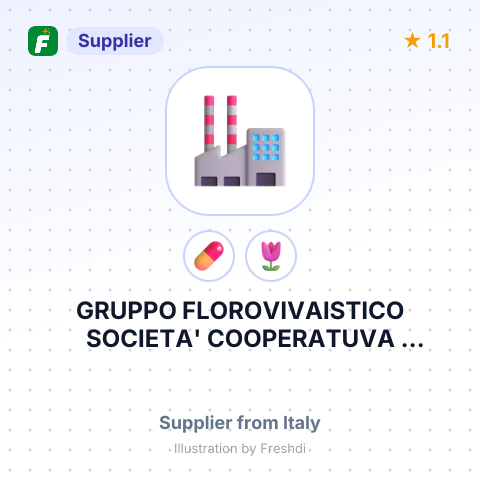 GRUPPO FLOROVIVAISTICO SOCIETA' COOPERATUVA AGRICOLA – summary card, no photo uploaded yet