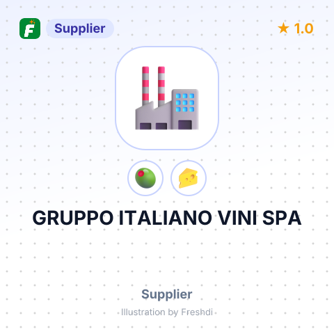 GRUPPO ITALIANO VINI SPA – summary card, no photo uploaded yet