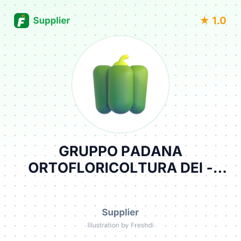 GRUPPO PADANA ORTOFLORICOLTURA DEI – summary card, no photo uploaded yet
