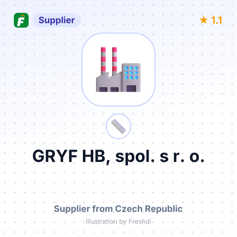 GRYF HB, spol. s r. o. – summary card, no photo uploaded yet