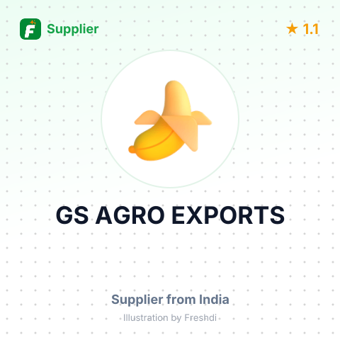 GS AGRO EXPORTS – summary card, no photo uploaded yet