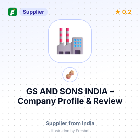GS AND SONS INDIA  – summary card, no photo uploaded yet