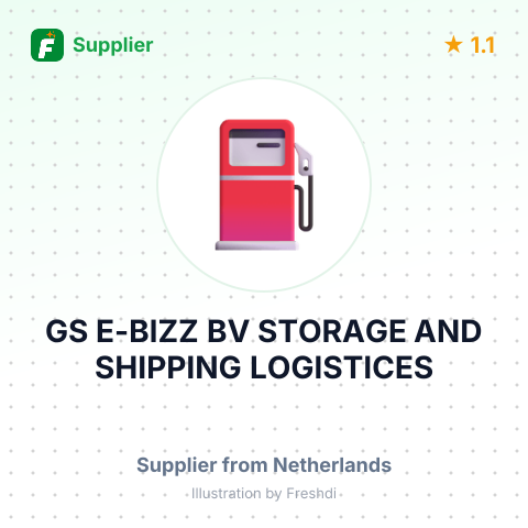 GS E-BIZZ BV STORAGE AND SHIPPING LOGISTICES – summary card, no photo uploaded yet