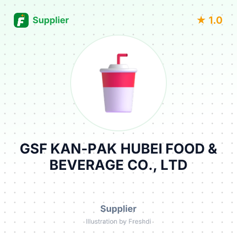 GSF KAN-PAK HUBEI FOOD & BEVERAGE CO., LTD – summary card, no photo uploaded yet