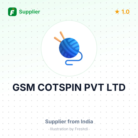 GSM COTSPIN PVT LTD – summary card, no photo uploaded yet