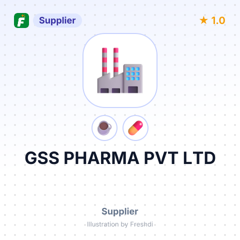 GSS PHARMA PVT LTD – summary card, no photo uploaded yet