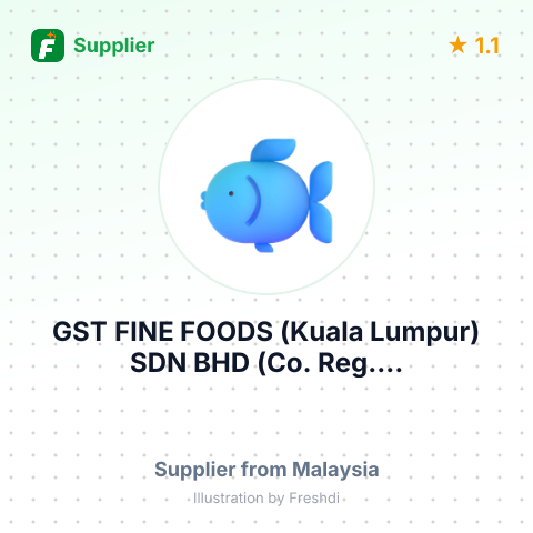 GST FINE FOODS (Kuala Lumpur) SDN BHD (Co. Reg.... – summary card, no photo uploaded yet