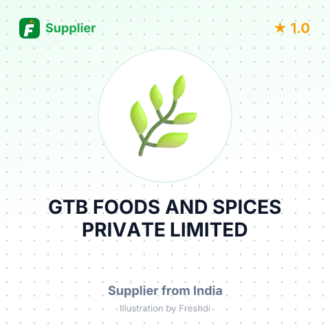 GTB FOODS AND SPICES PRIVATE LIMITED – summary card, no photo uploaded yet