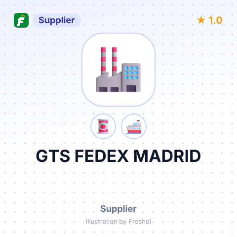 GTS FEDEX MADRID – summary card, no photo uploaded yet