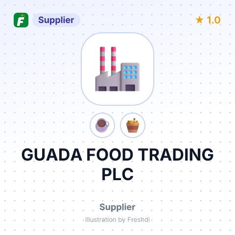 GUADA FOOD TRADING PLC – summary card, no photo uploaded yet