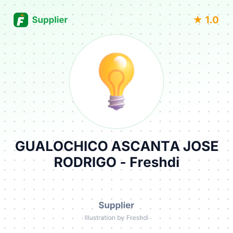 GUALOCHICO ASCANTA JOSE RODRIGO – summary card, no photo uploaded yet