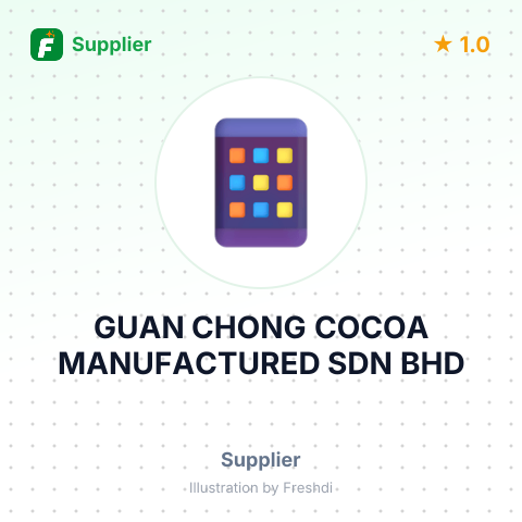GUAN CHONG COCOA MANUFACTURED SDN BHD – summary card, no photo uploaded yet