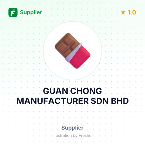 GUAN CHONG MANUFACTURER SDN BHD – summary card, no photo uploaded yet