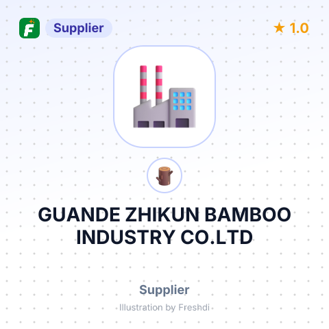 GUANDE ZHIKUN BAMBOO INDUSTRY CO.LTD – summary card, no photo uploaded yet