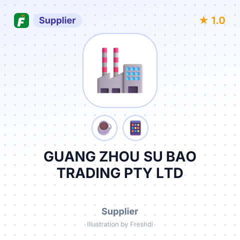 GUANG ZHOU SU BAO TRADING PTY LTD – summary card, no photo uploaded yet