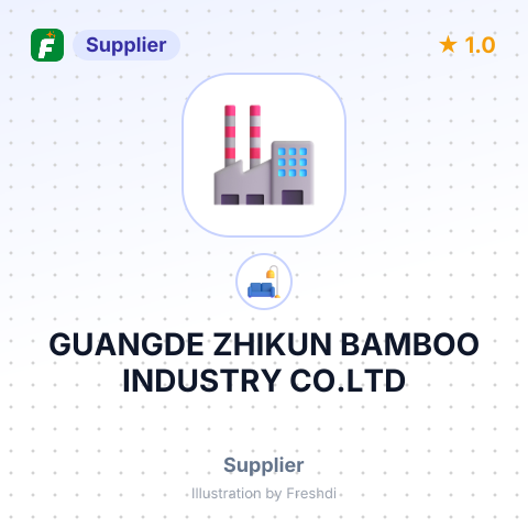 GUANGDE ZHIKUN BAMBOO INDUSTRY CO.LTD – summary card, no photo uploaded yet