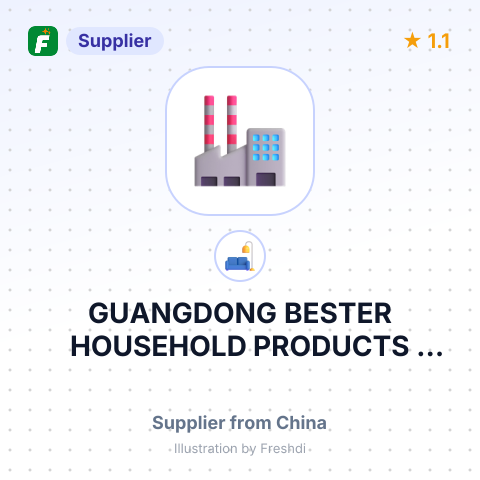 GUANGDONG BESTER HOUSEHOLD PRODUCTS LIMITED – summary card, no photo uploaded yet